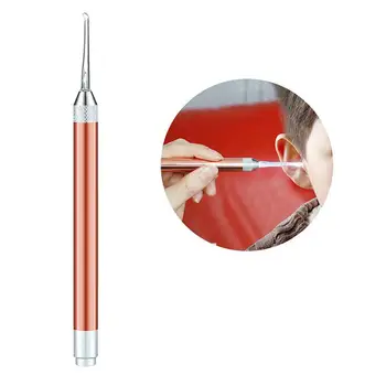 

3 Color Optional LED Ear Wax Removal Tool Light Earpick Flashlight Kids Adults With 2 Tips Ear Care Tool