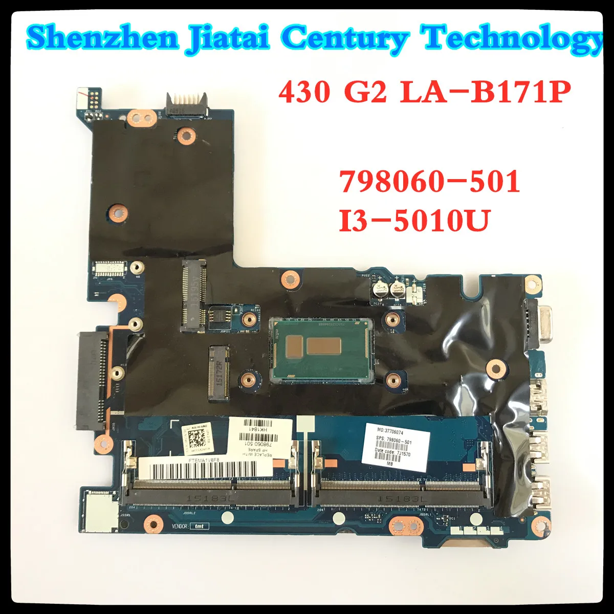 Для HP Probook 430 G2 Core SR1EN I3-4030U материнская плата 768221-601 Материнская ноутбука 798060-501
