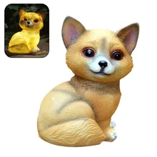 Живой Газон лампа украшения водонепроницаемый ПЭТ в форме милых животных подарок садовый орнамент светодиодный свет солнечной энергии яркий легко установить