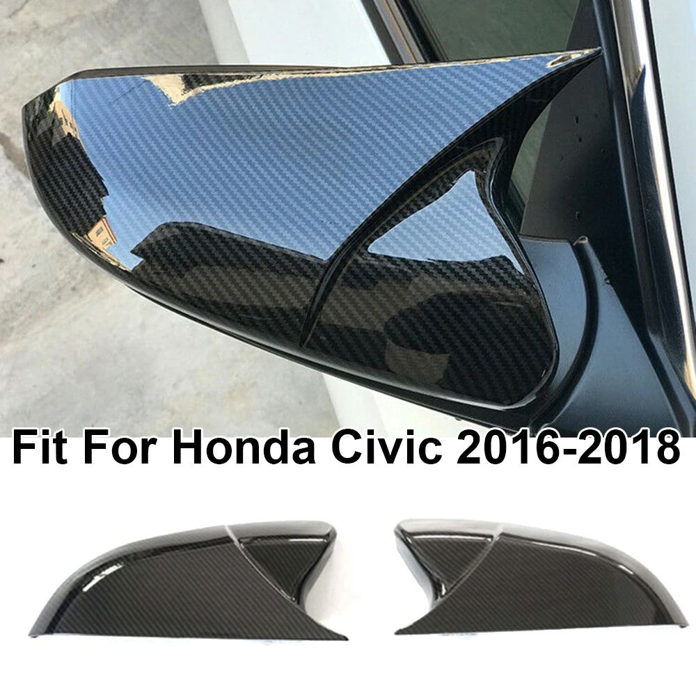Автомобиль зеркало заднего вида протектор Наклейка Накладка подходит для Honda Civic 16