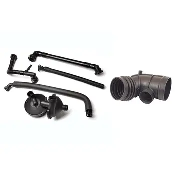 

Crankcase Exhaust Valve + Vent Hose Kit for BMW 3 Series E46 E39 & for BMW 5 Series E39 Petrol Air Intake Rubber Tube