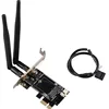 M.2 To PCI Express Wireless Adapter Converter with 2x Antenna NGFF M.2 WiFi Bluetooth Card For Intel AX210 AX200 9260 8265 8260 ► Photo 2/5