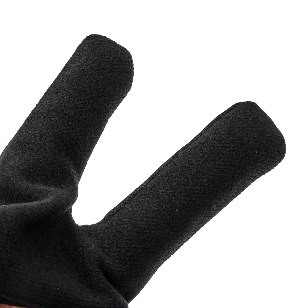 1 шт. парикмахерские 3 пальца черные перчатки выпрямление завивки волос предотвращают ожоги термостойкие перчатки салонные стильные парикмахерские инструменты