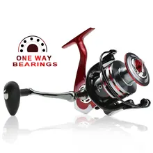 Спиннинговая катушка металлическая шпуля 20 кг Макс тяга Гладкий морской пресноводный на большие расстояния для серфинга Рыболовная катушка moulinet de peche