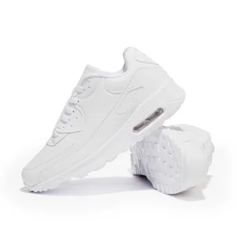 

Four seasons couple models white shoes casual sports shoes fashion leather forrest shoes men and women running fashion shoes