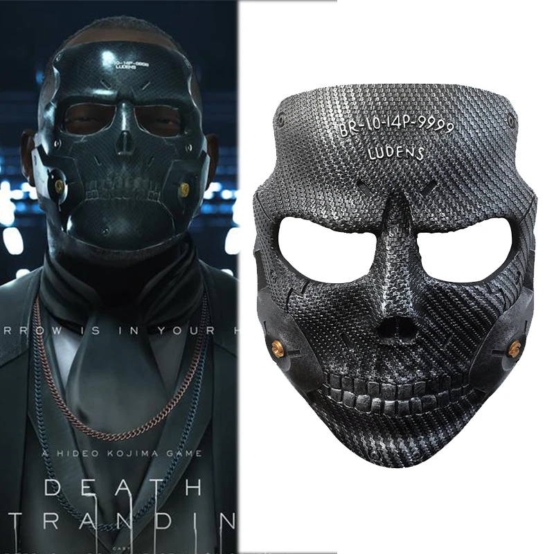 Game Death Stranding Die Hardman Mask Cosplay Props Black Resin Masks Boys Costume Accessories Aliexpress