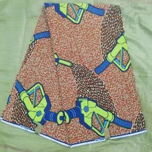 Mitex Печать Ткани Хлопчатобумажные для изготовления платьев юбки/африканские ткани Kitenge ткани африканская Pagne DF-281