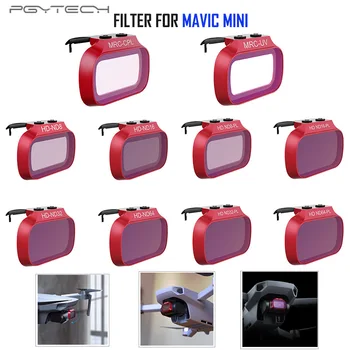 

New PGYTECH Mavic Mini Filter Set UV/CPL /ND 8 16 32 64 NDPL 8 16 32 64 Filter for DJI Mavic Mini Drone Accessories
