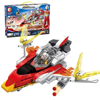 

Sembo 462 PCS The Ultraman GUYS Fly Wing Is Compatible Boy 108593 Building Blocks Toy For Over 6 Years Boys