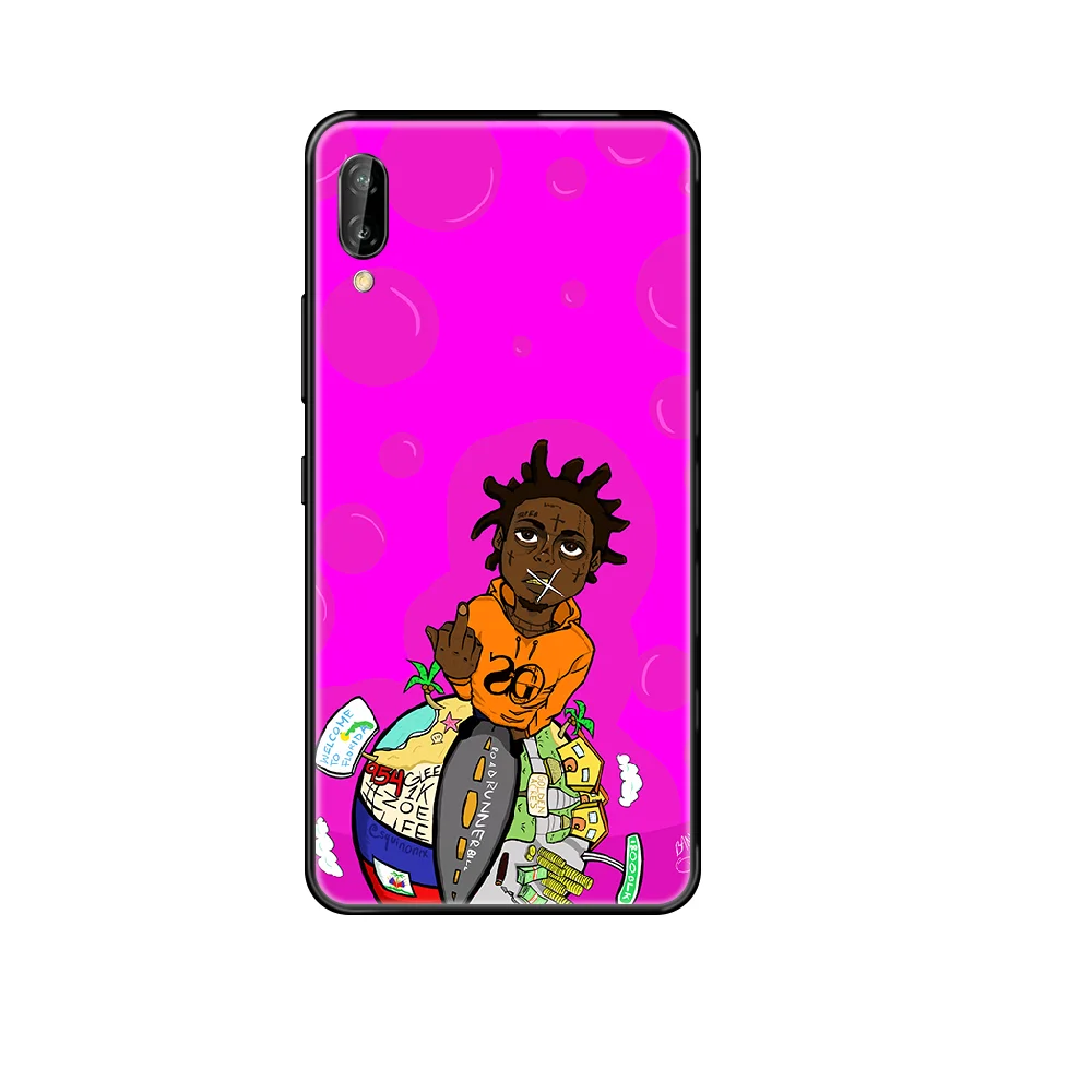 kodak black rap singer Phone case For Huawei Honor Mate 5 6 7 8 9 10 20 A C X Lite black luxury prime painting hoesjes art