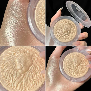 

5 Color Face Highlight Shimmer Palette Face Contouring Brightener Makeup Highlighter Primer High Gloss Powder Cosmetics TXTB1