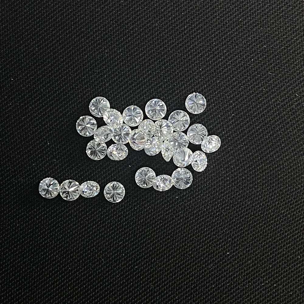Natural Diamond 5 Pieces 2.20mm 0.039 Carat FG Color VS Clarity 100% Real Original Loose Gemstones