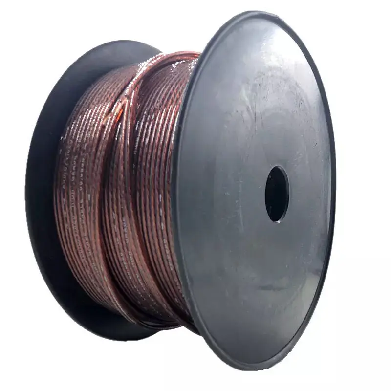 Car Audio Modified Wire Speaker Wire Speaker Cable Dual Parallel Audio Cable Loose Aluminum Material