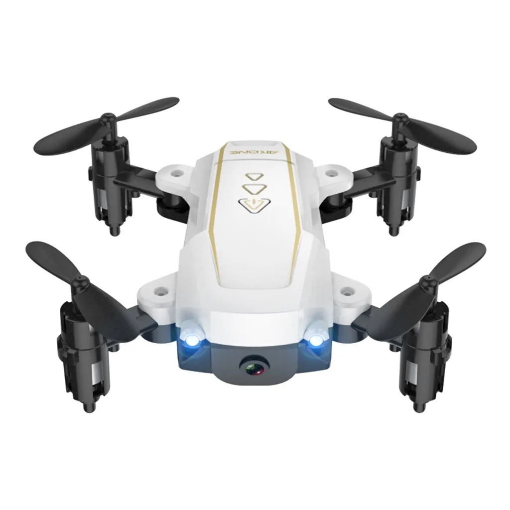 Мини 2,4g Wifi Fpv 720phd камера Складная Длинная жизнь простое управление Rc Дрон Квадрокоптер управление фотографией самолет детская игрушка