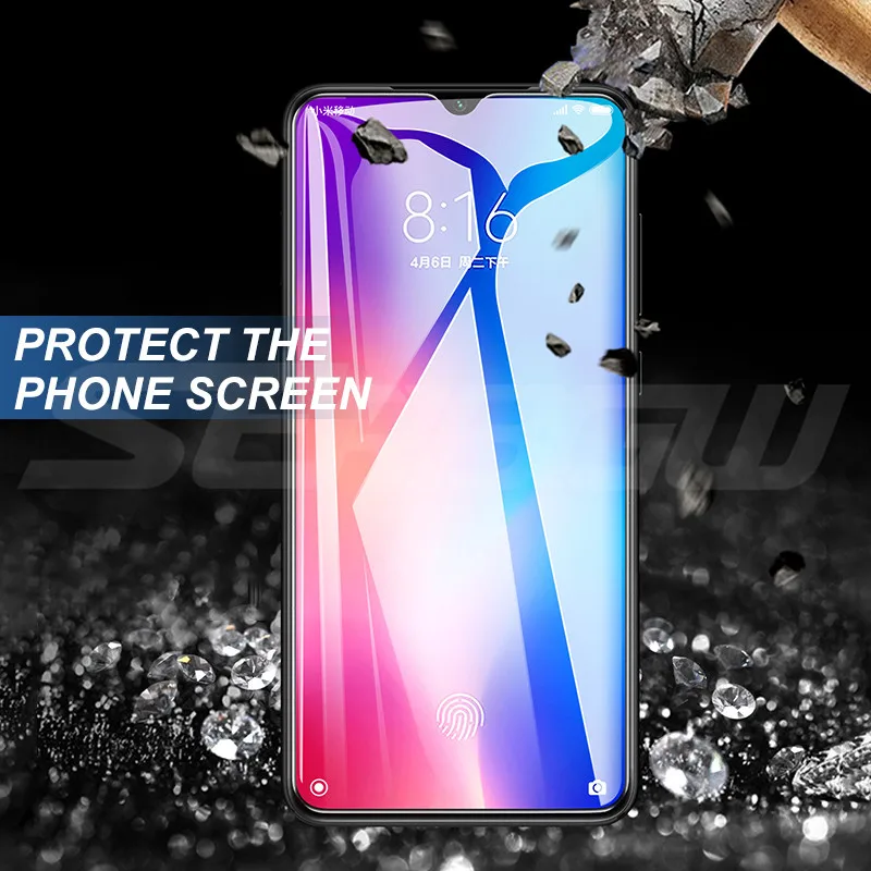 Защитное стекло 9H для Xiaomi mi 9 8 SE 9T Pro A3 A2 Lite защита экрана mi CC9 CC9E Play F1 чехол с пленкой из закаленного стекла