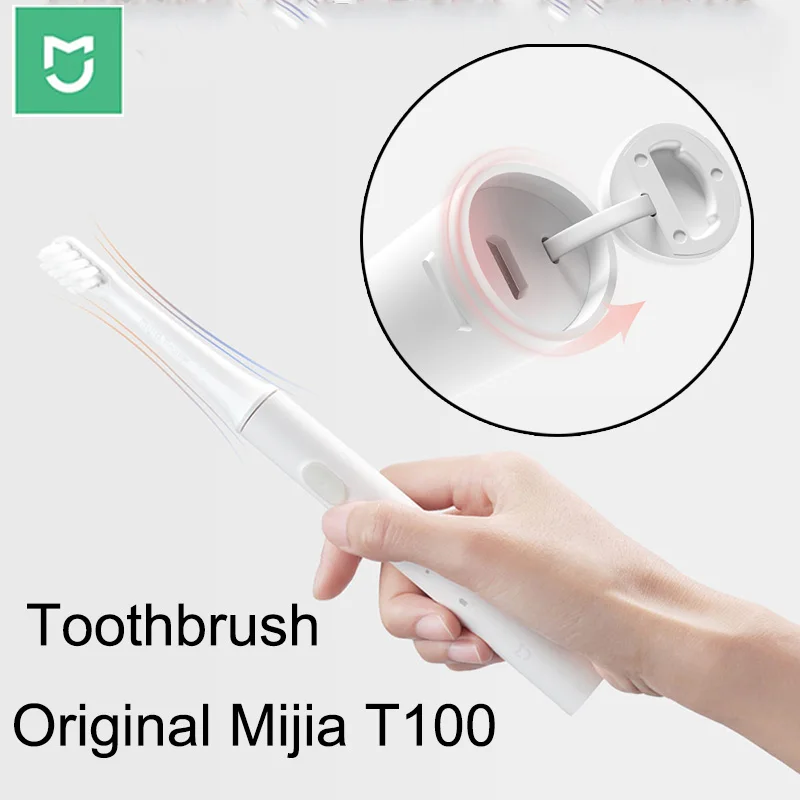 xiaomi Mijia T100 Sonic Electric Toothbrush Adult Ultrasonic Automatic Toothbrush USB Rechargeable Waterproof Tooth Brush Xiaomi xiaomi Mijia T100 Sonic Electric Toothbrush Adult Ultrasonic Automatic Toothbrush USB Rechargeable Waterproof Tooth Brush Xiaomi