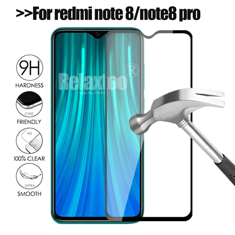 3D Защитное стекло для xiaomi redmi note 8 на xiomi xaomi xiami ksiomi pro note8 защита экрана Защитная
