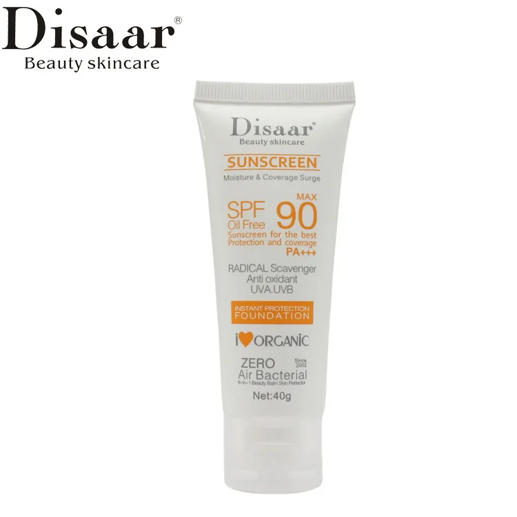 Солнцезащитный крем Disaar Spf 90 ++ увлажняющий защищающий кожу солнцезащитный уход