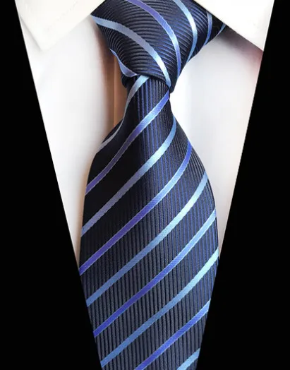 YISHLINE Горячие Пейсли Плед Жаккард тканые шелковые мужские s галстуки шеи галстук 8 см Полосатый Галстуки для мужчин бизнес костюм Бизнес Свадебная вечеринка - Цвет: TG-18