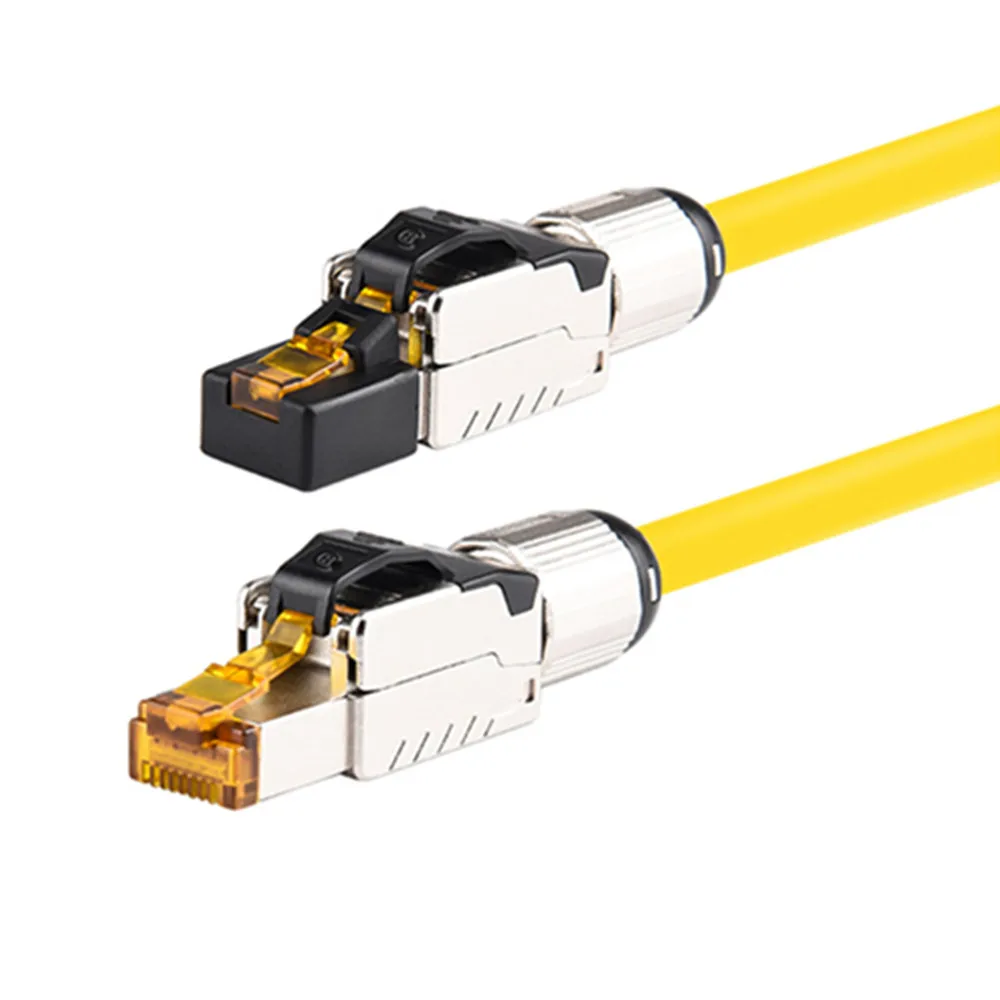 RJ45 Connector Cat8 40Gbps/2000MHz Synchronous