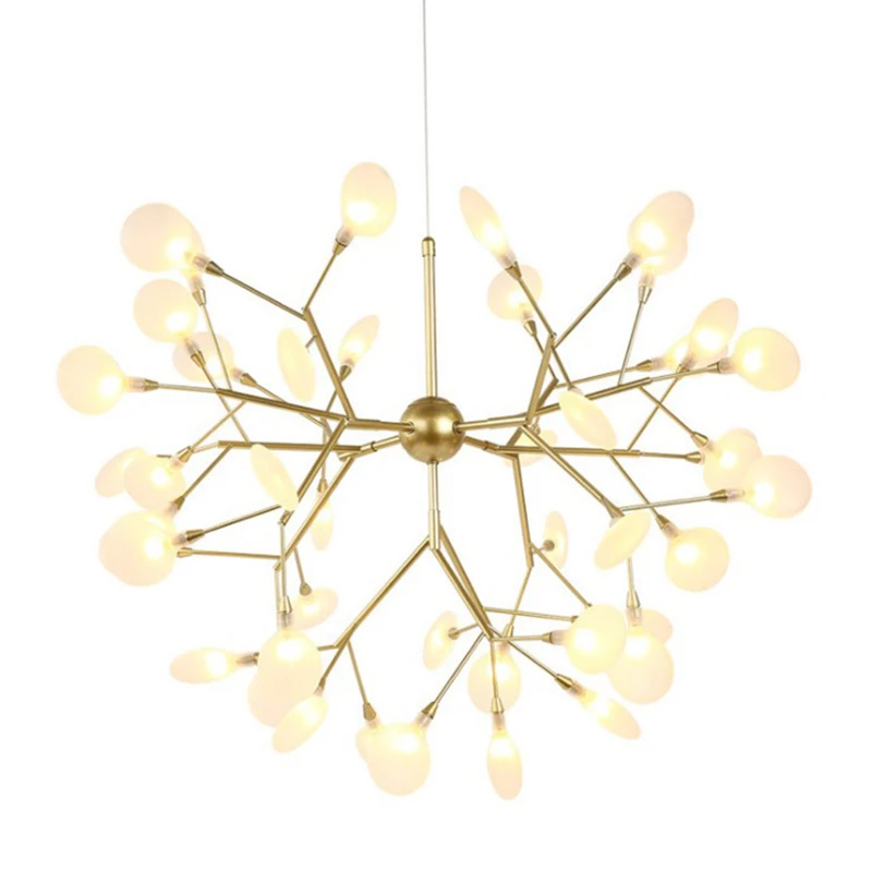 

Nordic Design chandelier lighting Industrial Hanging lamp Master Bedroom lustre for Art Shop Tiffany Style lampShades luminaria