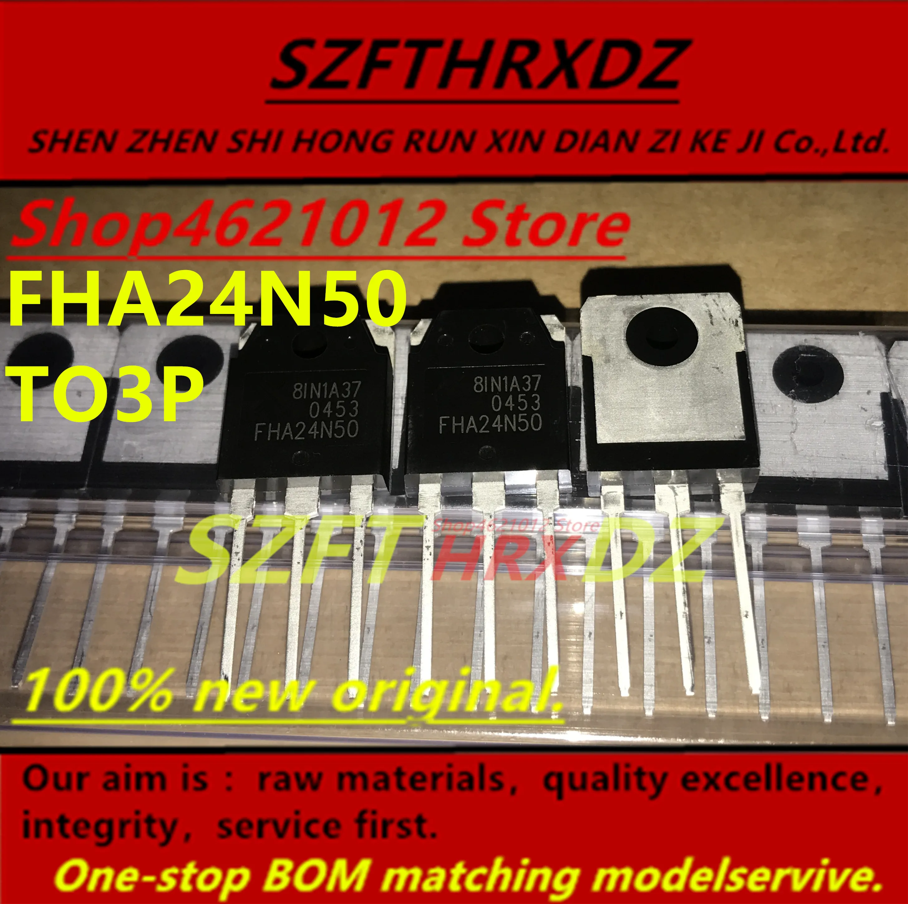 new original+(10PCS-30PCS) FHA24N50 FHA 24N50 24A 500V TO3P