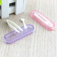 1 Набор, разноцветный чехол для контактных линз, пинцет и присоска для специальных зажимов, инструменты для удаления контактных линз