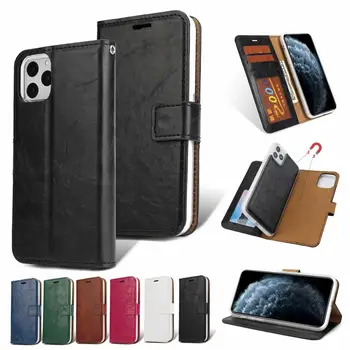 

2 in 1 Separable Luxury PU Leather Wallet Case bag phone case for new iphone 11 Pro Max With Card Pocket Bracket protective case