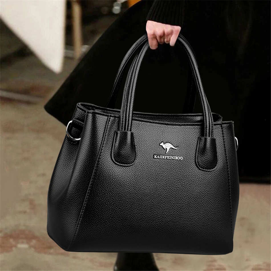 2 Layers Leather Luxury Handbags Women Bags Designer Handbags High Quality  Small Casual Tote Bags For Women Shoulder Bag 2021 - Shoulder Bags -  AliExpress