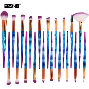 

20PCS Make Up Foundation Eyebrow Eyeliner Blush Cosmetic Concealer Brushes Makeup Tool кисти для макияжа