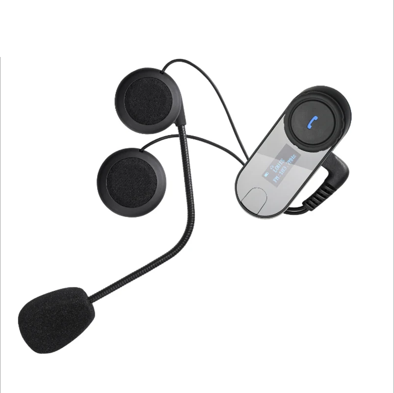 Мотоциклетный шлем рация модернизированная 800 м Мотоциклетный Bluetooth шлем домофон и Bluetooth интерфон T-ComVB T-COMVB