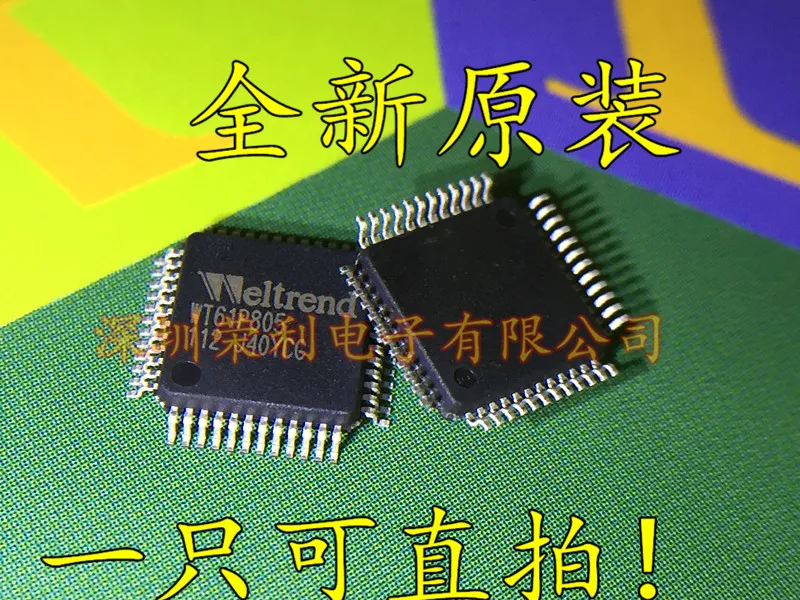 10 шт., новые оригинальные кнопки WT61P805 QFP48