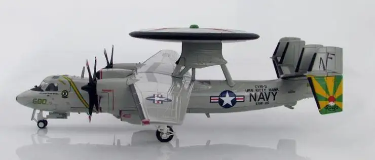 Hobby Master Northrop Grumman E-2C Hawkeye operation Iraqi Freedom NF 600/165295 VAW-115 USS Kitty Hawk 1/72 литая модель самолета