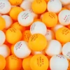 Huieson-pelotas de tenis de mesa 30 50 100, Material inglés, 3 estrellas, 40 + Pelotas de Ping Pong de plástico ABS, para entrenamiento de tenis de mesa ► Foto 2/6