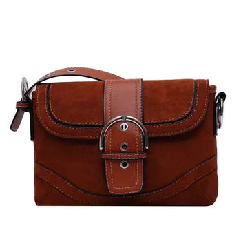 

Autumn and winter frosted bag small bag female 2019 new Korean version of the wild Messenger bag fashion small square bag