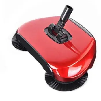 

Broom Mop Garbage Shovel Three in One Household Hand Pushing Sweeper No Electricity Sweeping Set Colorful