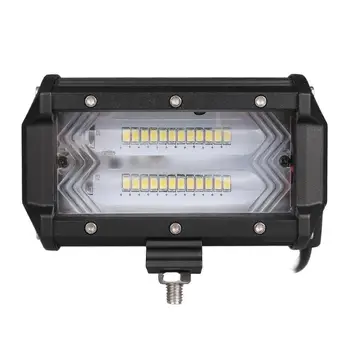 

OUIO 5INCH 144W LED Work Light Bar Spot Flood Combo Offroad Pickup ATV Boat 12V