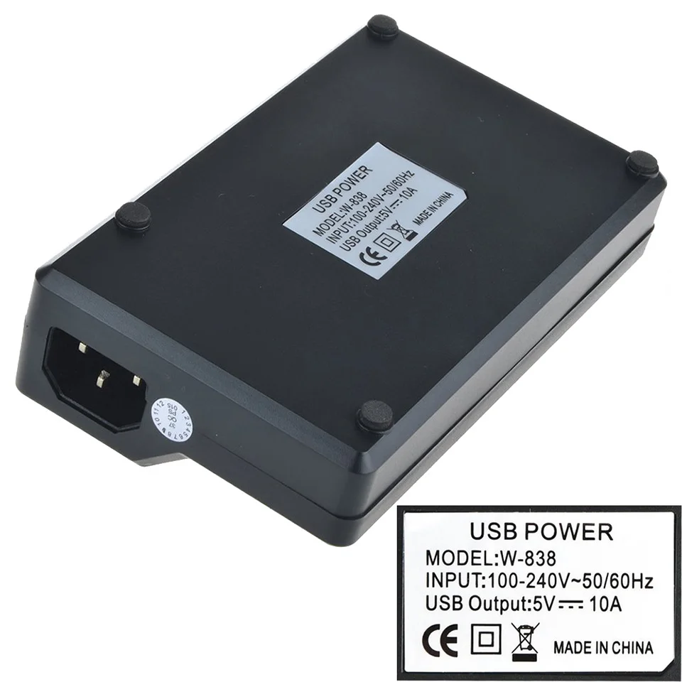 Универсальное настольное USB зарядное устройство смарт быстрый адаптер для Xiaomi для samsung S10 Plus телефон 6 портов США вилка настольная зарядная станция