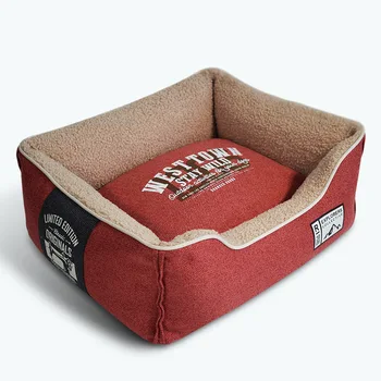 

Dog Bed Canvas Dog Kennel Thickened Non Slip Dog Pad Cat Pad Suitable for Small and Medium Sized Dog Kennel Teddy Dog Bed