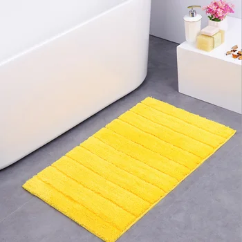 

Simple European T-striped Bathroom Absorbent Non-slip Mat Amazon Hot Sale Floor Mat Door Mat Home Carpet