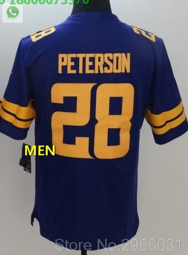 Vikings Мужские взрослые Джерси 14 Стефон диггз 19 adam thielen 22 чехол Keenum 7 Harrison 33 Dalvin Cook Smith Adam Minnesota