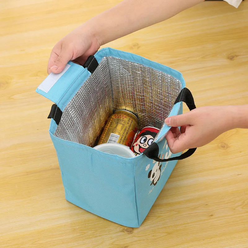 Portable Thermal Lunch Bags Women Kids Insulated Cooler Tote Picnic Food Container Student lunch box bag Fresh Keeping Ice Pack