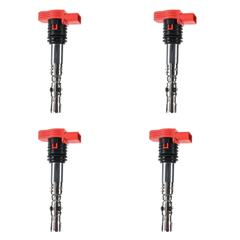 

06C 905 115 B 06C905115B New 4 PCS ignition coil ignition system For VW Jetta Bora Golf MK4 Passat B5 AUDI A3 A4 TT 1.8T