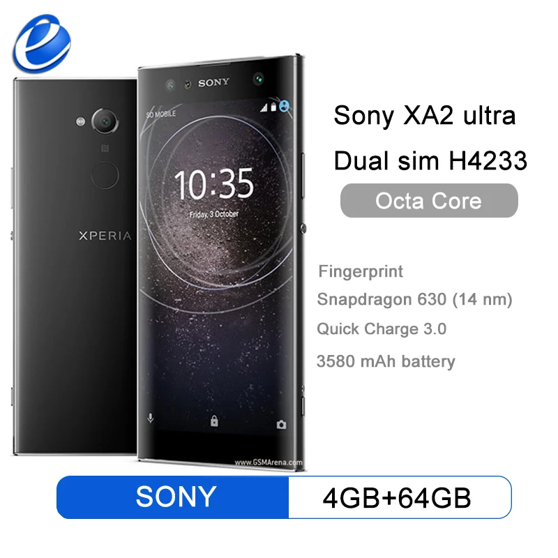 Sony Xperia XA2 Ultra dual sim H4213/H4233 Original Unlocked
