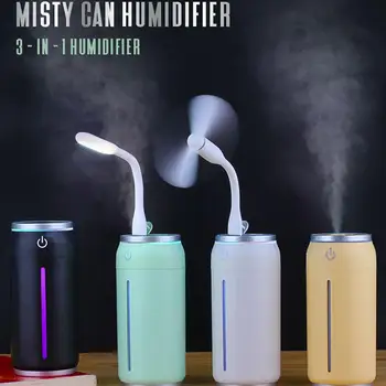 

Air Humidifier Waterproof USB Humidifier Silent Sonic Air Purifier with Night Light Household Car Office Mini Mist Diffuser