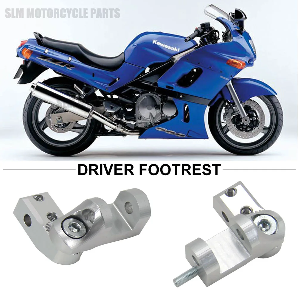 

NEW Motorcycle Foot Peg Passenger Footpeg Lowering Kit For Kawasaki ZZR 600 2004