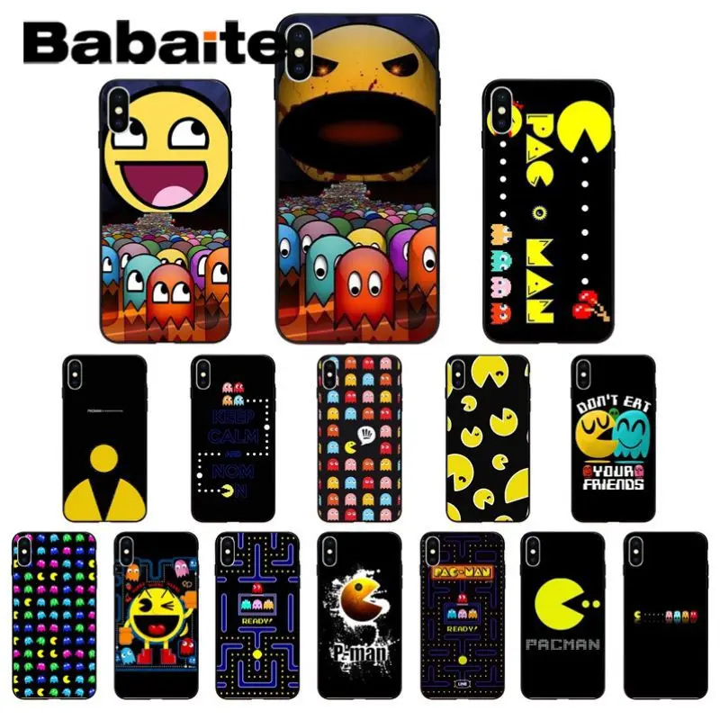 

for iphone 11pro max cover Pacman Pac Man Eating Phone Accessories Case for iphone X XS MAX 8 7 6S Plus 5S SE XR Cellphones