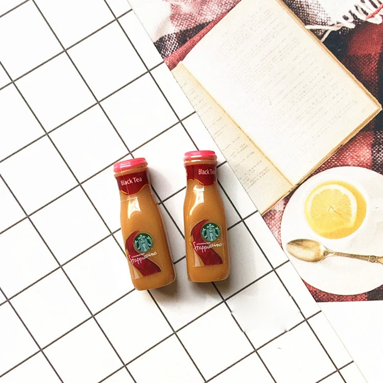 5PCS doll house miniature bo11 mini coffee bottle drink simulation kitchen food BJD doll 1/6 doll miniature toy doll accessories 3