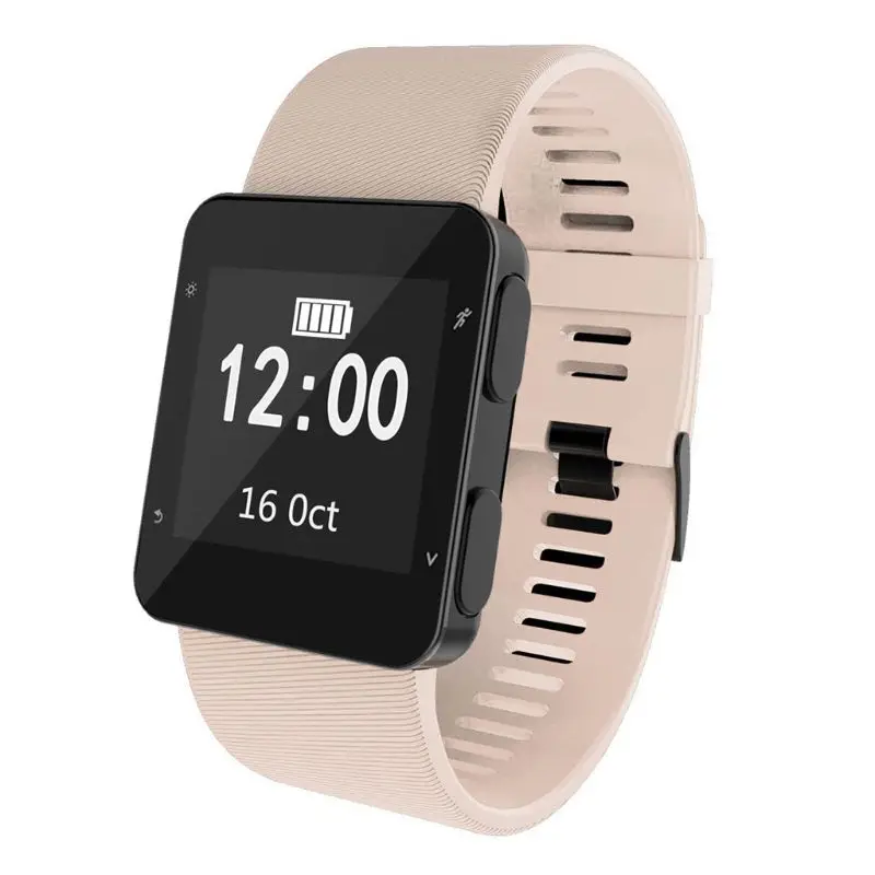 Мягкий браслет металлическая застежка ремешок для часов Garmin Forerunner 35/30 Смарт-часы