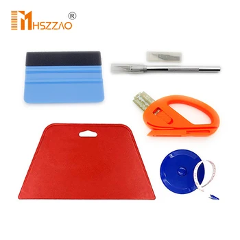 

Window Tint Tools Car Carbon Foil Vinyl Wrap Film Squeegee Tool Kit Motor Car Sticker and decals Wrapping Scraper Set